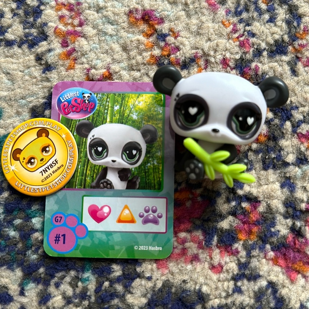 Littlest pet shop panda